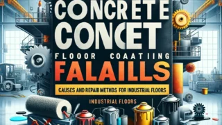 コンクリート床塗装の失敗防止　工場床塗装失敗の原因と補修方法 